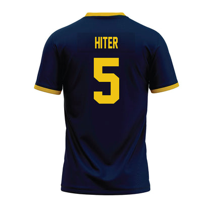 Athlete's Thread University of Michigan Football Savion Hiter Navy Sublimated Jersey