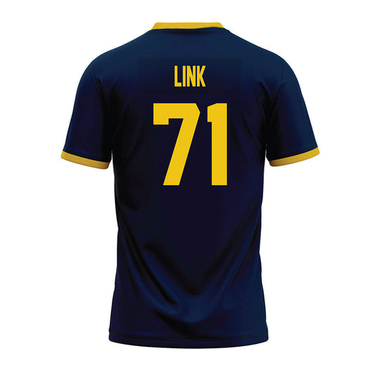 Athlete's Thread University of Michigan Football Evan Link Navy Sublimated Jersey