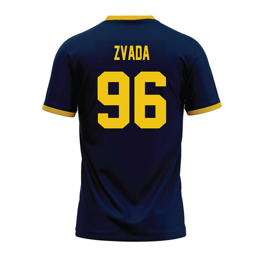 Athlete's Thread University of Michigan Football Dominic Zvada Navy Sublimated Jersey