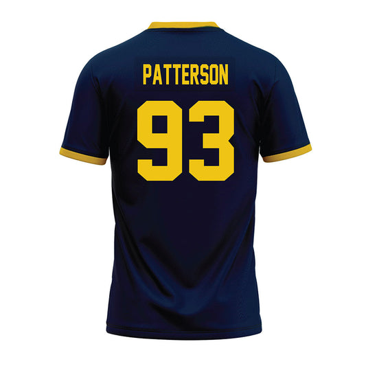 Athlete's Thread University of Michigan Football Benny Patterson Navy Sublimated Jersey