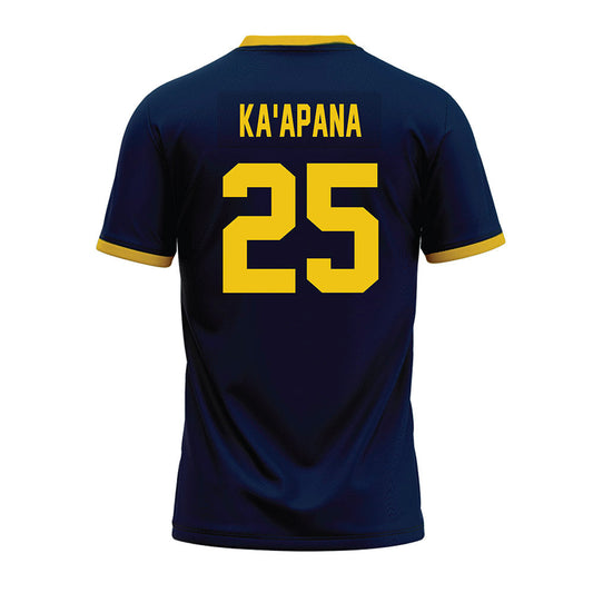 Athlete's Thread University of Michigan Football Micah Ka'apana Navy Sublimated Jersey