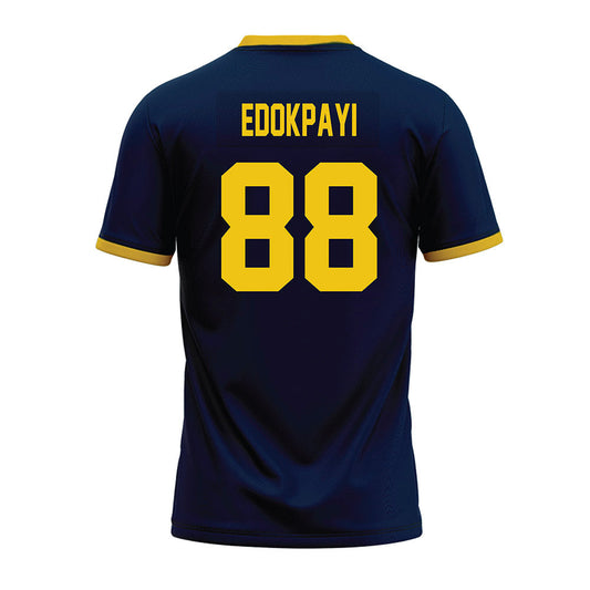 Athlete's Thread University of Michigan Football Lugard Edokpayi Navy Sublimated Jersey