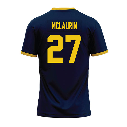 Athlete's Thread University of Michigan Football Tyler McLaurin Navy Sublimated Jersey