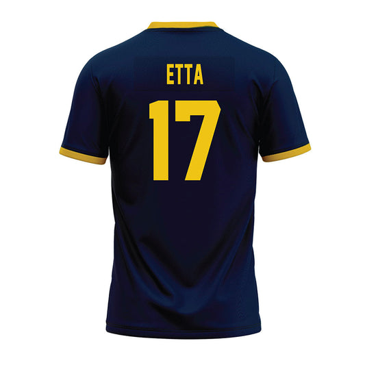 Athlete's Thread University of Michigan Football Enow Etta Navy Sublimated Jersey