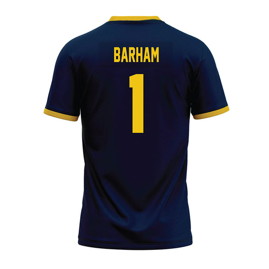 Athlete's Thread University of Michigan Football Jaishawn Barham Navy Sublimated Jersey