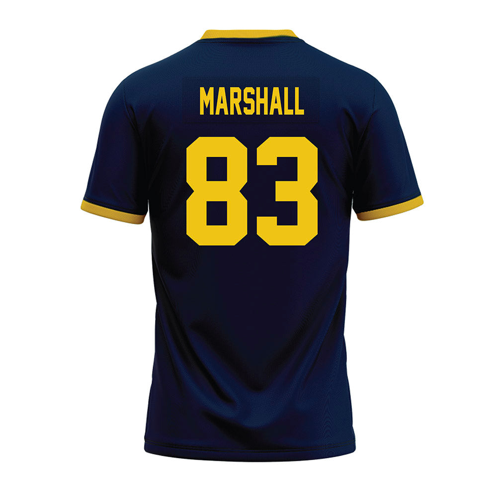 Athlete's Thread University of Michigan Football Zack Marshall Navy Sublimated Jersey