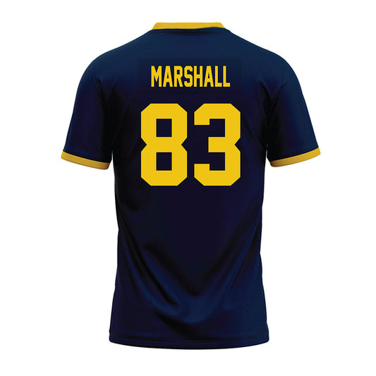Athlete's Thread University of Michigan Football Zack Marshall Navy Sublimated Jersey
