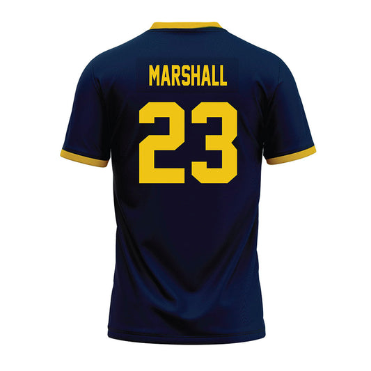 Athlete's Thread University of Michigan Football Jordan Marshall Navy Sublimated Jersey