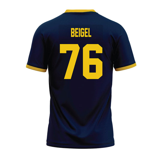 Athlete's Thread University of Michigan Football Manuel Beigel Navy Sublimated Jersey