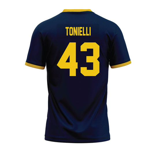 Athlete's Thread University of Michigan Football Deakon Tonielli Navy Sublimated Jersey