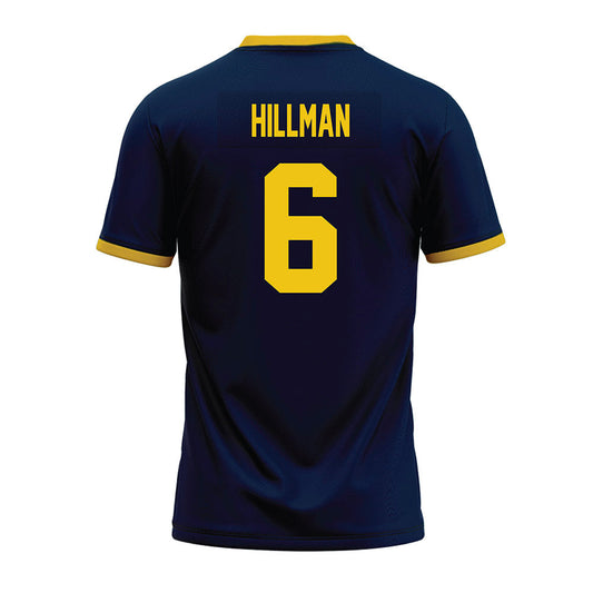Athlete's Thread University of Michigan Football Brandyn Hillman Navy Sublimated Jersey