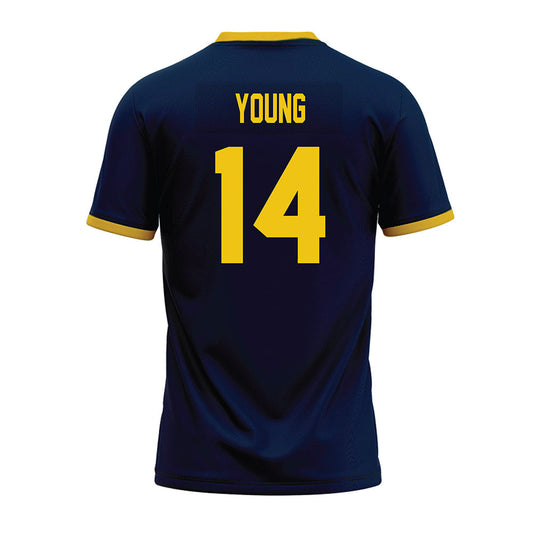 Athlete's Thread University of Michigan Football Jordan Young Navy Sublimated Jersey