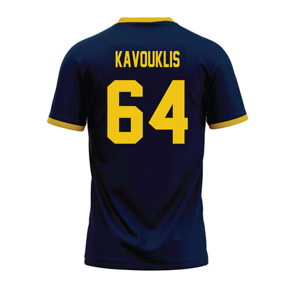 Athlete's Thread University of Michigan Football James Kavouklis Navy Sublimated Jersey