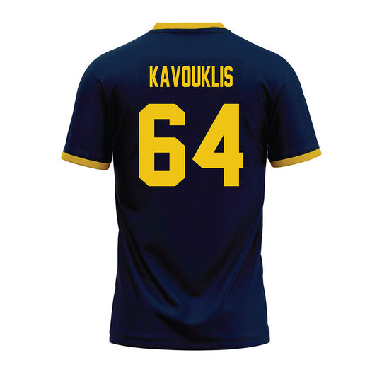 Athlete's Thread University of Michigan Football James Kavouklis Navy Sublimated Jersey