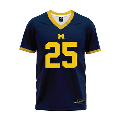 Athlete's Thread University of Michigan Football Mason Curtis Navy Sublimated Jersey