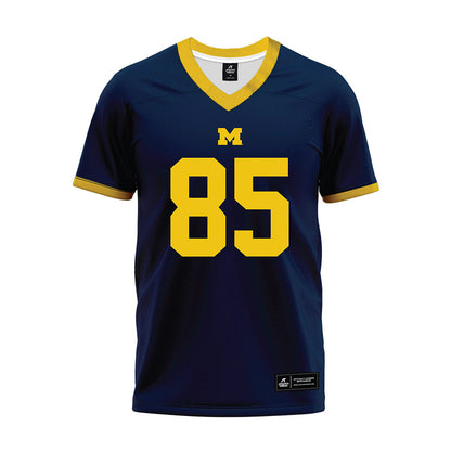 Athlete's Thread University of Michigan Football Logan Forbes Navy Sublimated Jersey