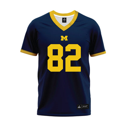 Athlete's Thread University of Michigan Football Devon Baxter Navy Sublimated Jersey