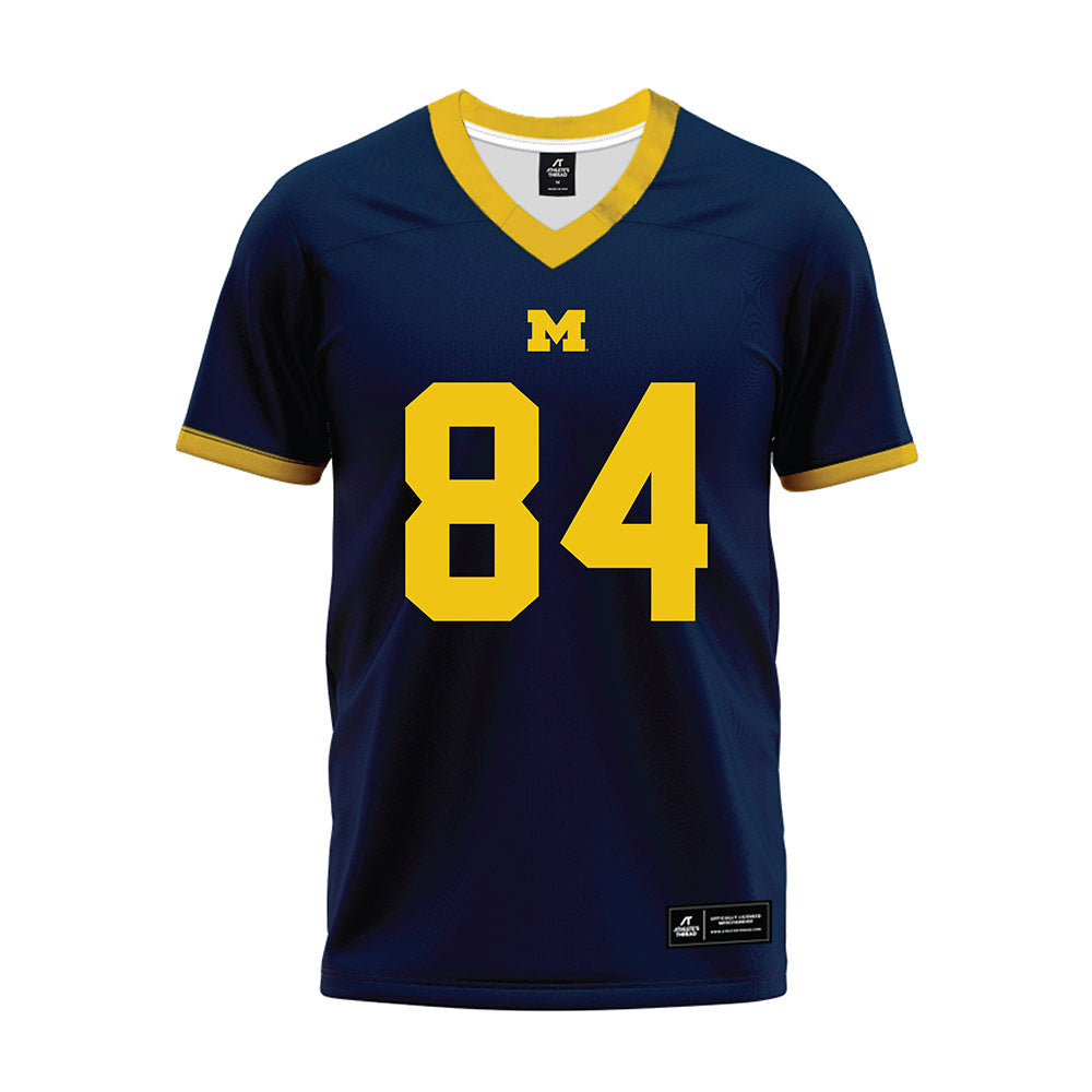 Athlete's Thread University of Michigan Football Jacob Washington Navy Sublimated Jersey