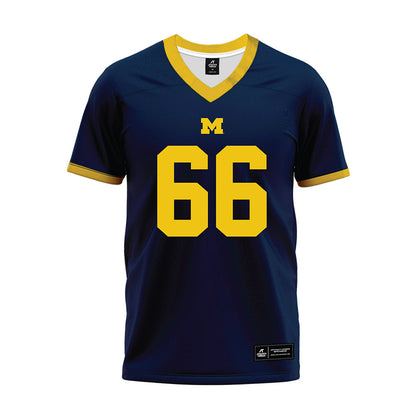 Athlete's Thread University of Michigan Football Dan Taraboi Navy Sublimated Jersey
