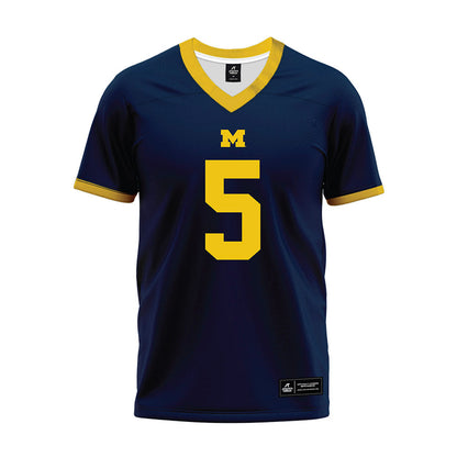 Athlete's Thread University of Michigan Football Jacob Oden Navy Sublimated Jersey