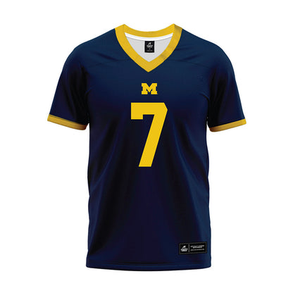Athlete's Thread University of Michigan Football TJ Metcalf Navy Sublimated Jersey