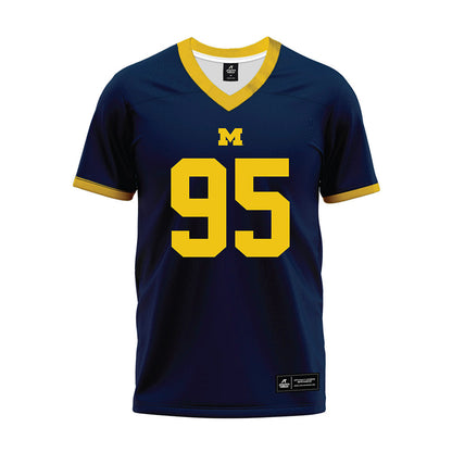 Athlete's Thread University of Michigan Football Trey Pierce Navy Sublimated Jersey