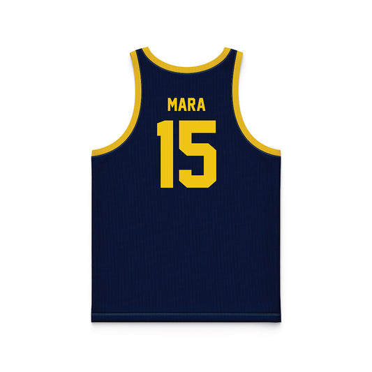 Athlete's Thread University of Michigan Basketball Aday Mara Navy Sublimated Jersey
